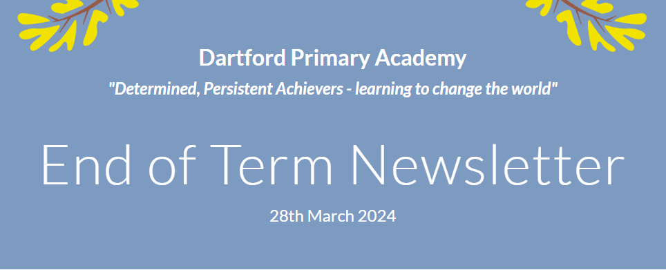 DPA End of Term 4 Newsletter header image.